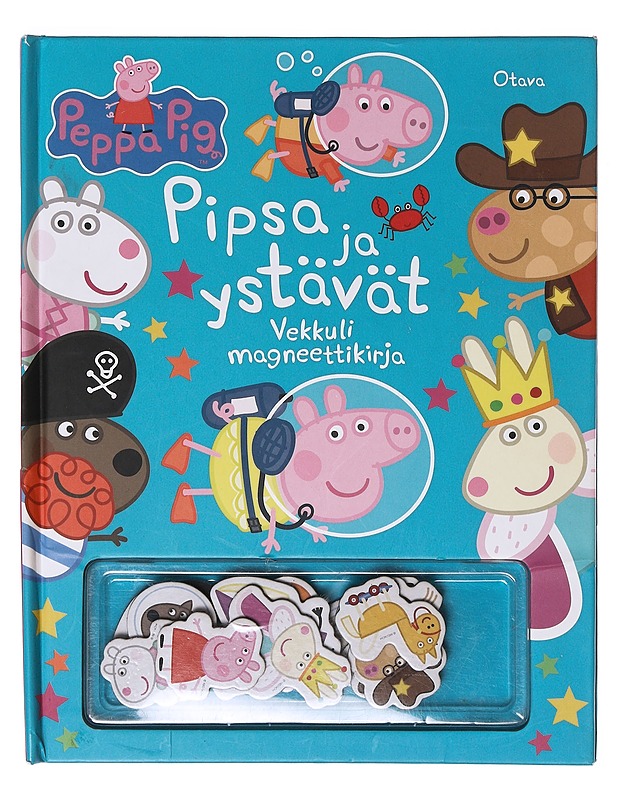 Pipsa ja ystävät : vekkuli magneettikirja - Karhu, Satu - Lastenkirjat - 10105642991 - 0