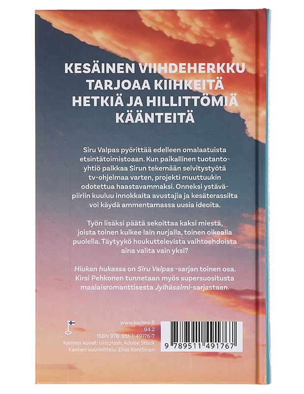 Hiukan hukassa - Kirsi Pehkonen - Romaanit ja novellit - 10105643014 - 1