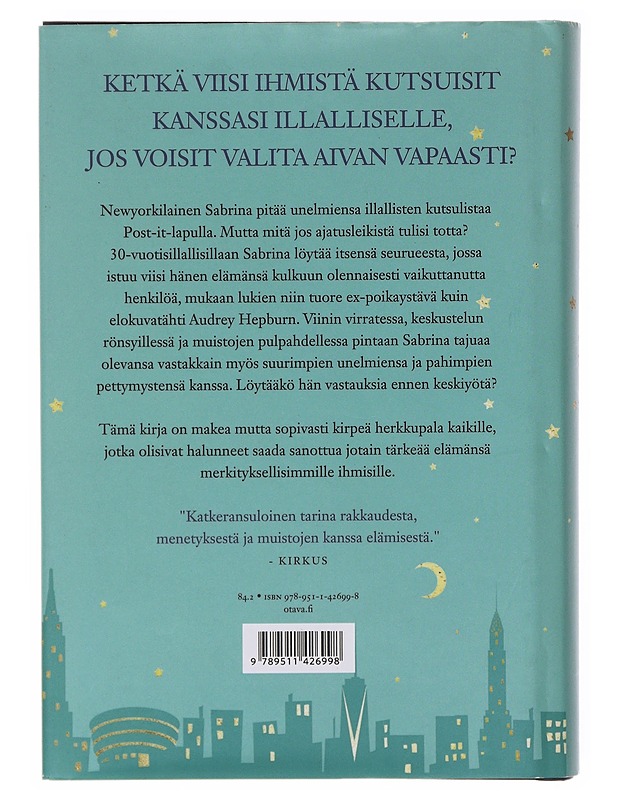 Unelmien illallinen - Serle, Rebecca - Romaanit ja novellit - 10105643017 - 1