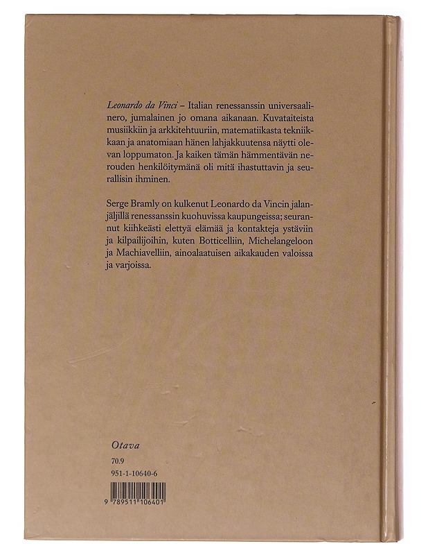 Leonardo da Vinci - Serge Bramly - Elämäkerrat ja muistelmat - 10105643025 - 1