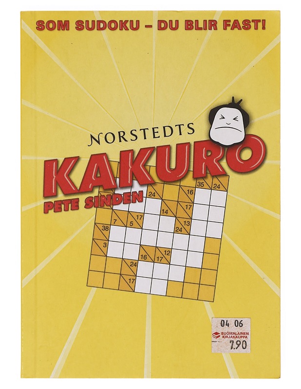 Norstedts Kakuro - Pete Sinden  - Harrastekirjat - 10105643029 - 0