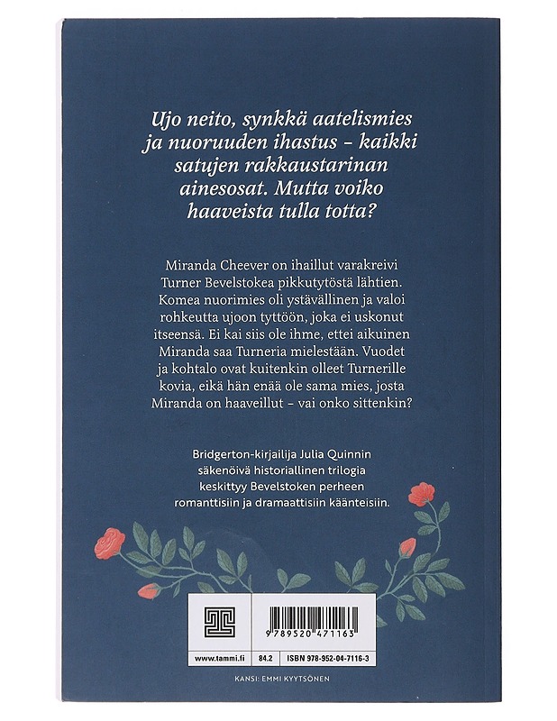 Miranda Cheeverin salaiset haaveet - Julia Quinn - Romaanit ja novellit - 10105643070 - 1