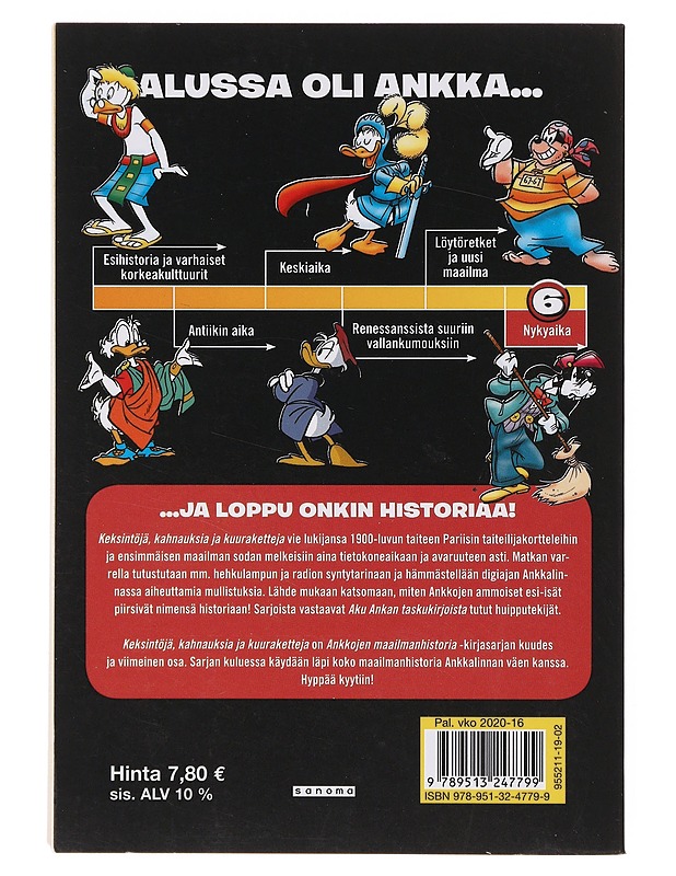 Ankkojen maailmanhistoria / 6 - Hyyppä, Aki - Sarjakuvat - 10105643071 - 1
