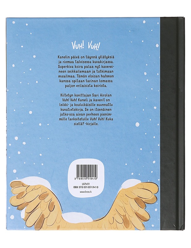 Vuh! Vuh!  Kaneli ja kaverit - Sari Airola - Lastenkirjat - 10105643110 - 1