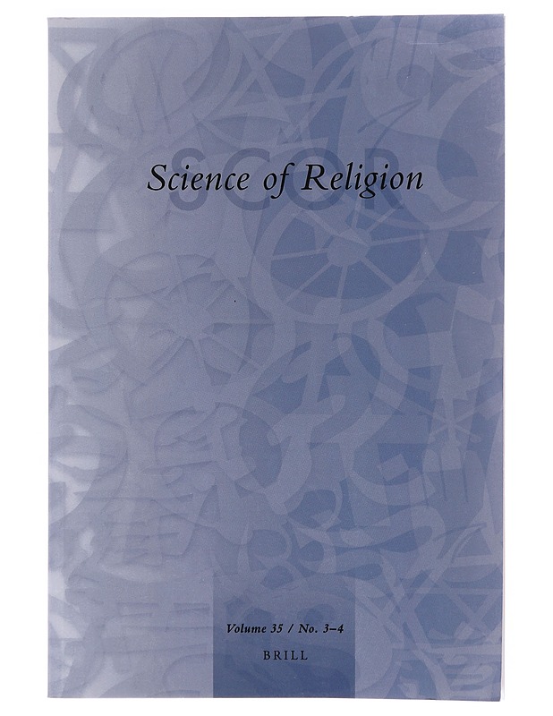 Science of religion - Brill - Tietokirjat ja oppaat - 10105643121 - 0
