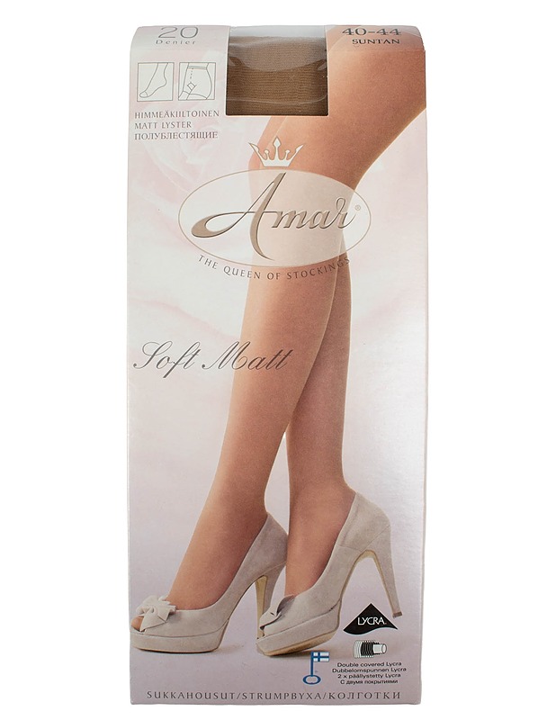 AMAR 20 den Soft Matt sukkahousut, 40-44 - Asusteet - 10105643132 - 0