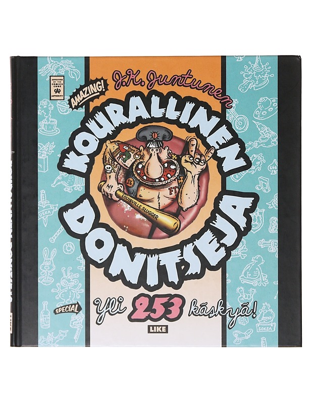 Kourallinen donitseja - Juho Juntunen - Sarjakuvat - 10105643168 - 0