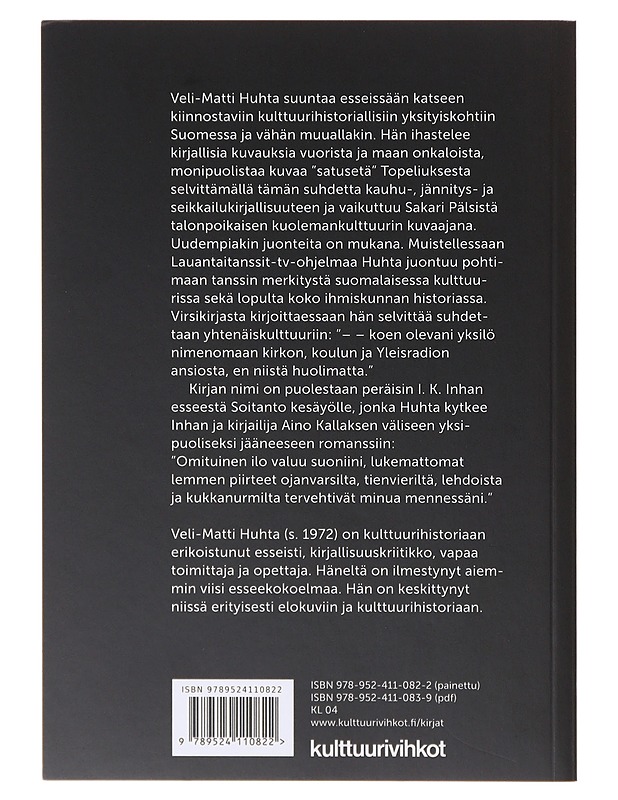 Omituinen ilo  - Veli-Matti Huhta - Kirja lahjaksi - 10105643154 - 1