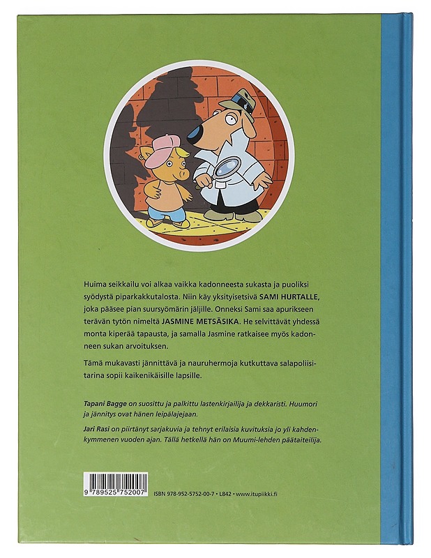 Sami Hurtta suursyömärin jäljillä - Tapani Bagge - Lastenkirjat - 10105643189 - 1