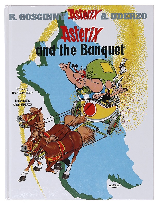 Asterix and the banquet - Goscinny, 1926-1977 - Sarjakuvat - 10105643194 - 0