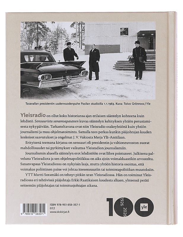 Sensuurista sananvapauteen  - Martti Soramäki - Historiakirjat - 10105643199 - 1