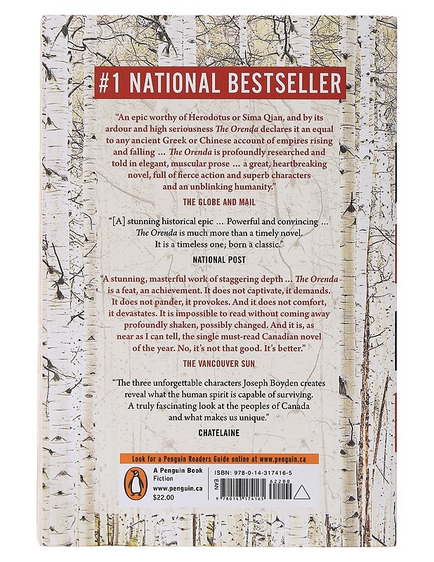 The Orenda - Joseph Boyden - Romaanit ja novellit - 10105643206 - 1