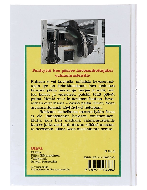 Nea ja musta hevonen - Merja Jalo - Nuorten kirjat - 10105643217 - 1