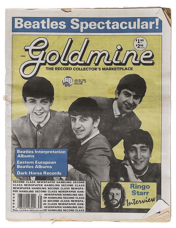  Goldmine no 209 (Vol. 14, No. 16) 29.6.1988  - Lehdet - 10105643227 - 0