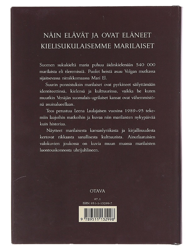 Marilaiset : laulun ja uhritulien kansa - Leena Laulajainen - Tietokirjat - 10105643259 - 1
