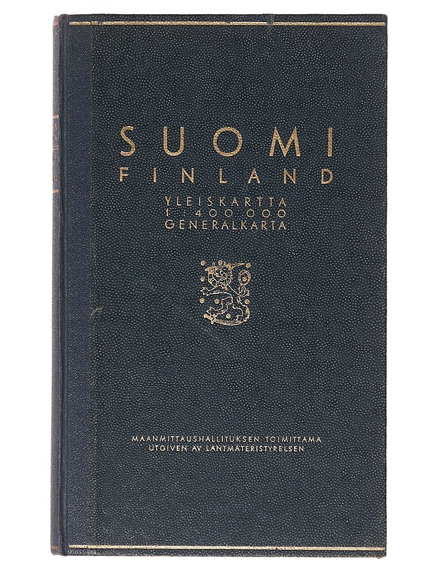 Suomi Finland Yleiskarttakirja - Maanmittaushallitus - Tietokirjat - 10105643279 - 0