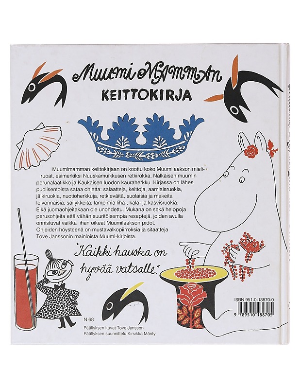 Muumimamman keittokirja - Malila, Sami - Ruokakirjat - 10105643281 - 1