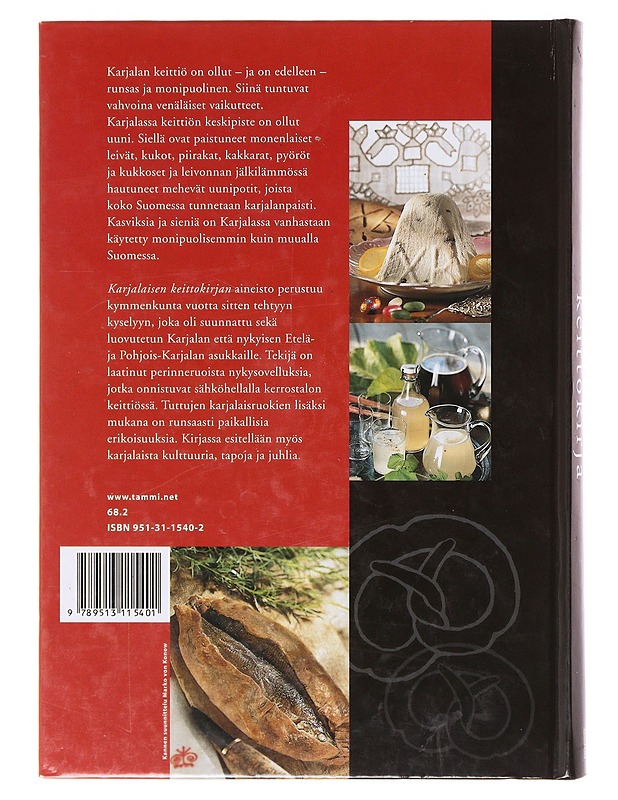 Karjalainen keittokirja - Sallinen-Gimpl, Pirkko - Ruokakirjat - 10105643311 - 1