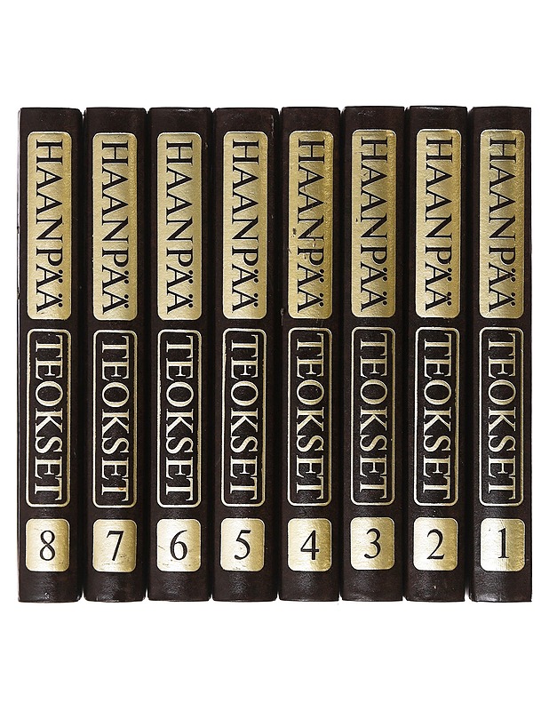 Haanpää teokset 1-8 - Pentti Haanpää - Romaanit ja novellit - 10105643329 - 1
