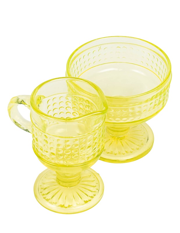 RIIHIMÄEN LASI Barokki kermakko ja sokerikko - Designsuosikit - 10105643346 - 0