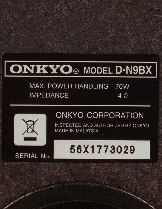 ONKYO D-N9BX kaiutinpari - Audio - 10105643344 - 3