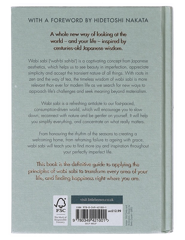 Wabi sabi : Japanese wisdom for a perfectly imperfect life - Beth Kempton - Romaanit ja novellit - 10105643406 - 1