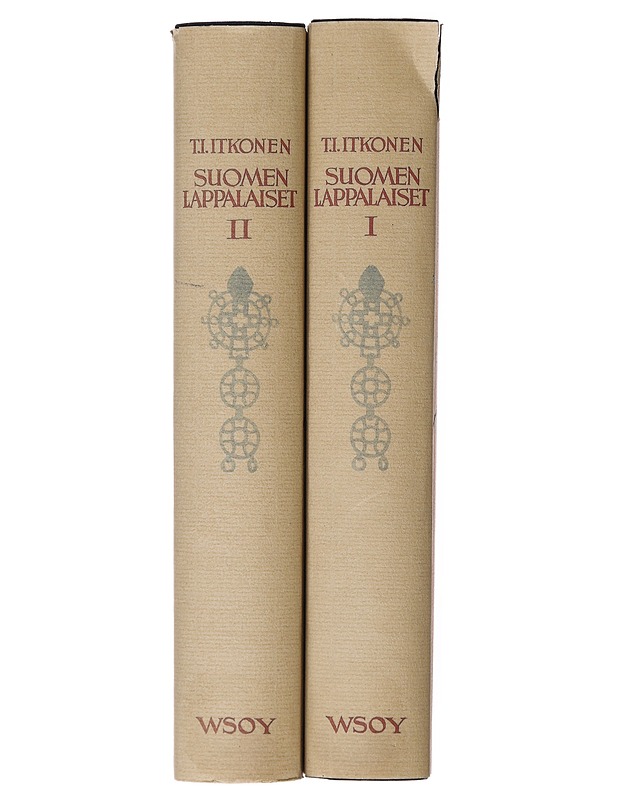 Suomen lappalaiset 1-2 - T.I. Itkonen - Historiakirjat - 10105643410 - 2