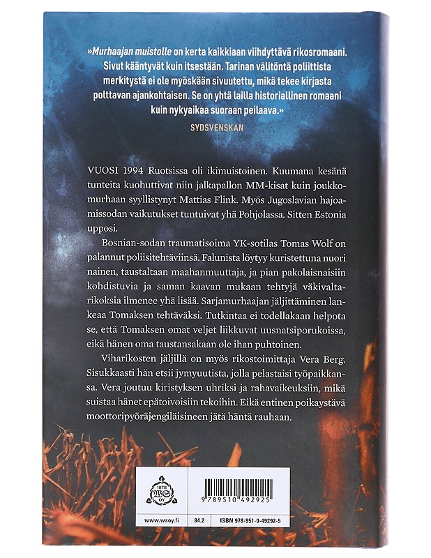 Murhaajan muistolle - Engman, Pascal - Romaanit ja novellit - 10105643419 - 1