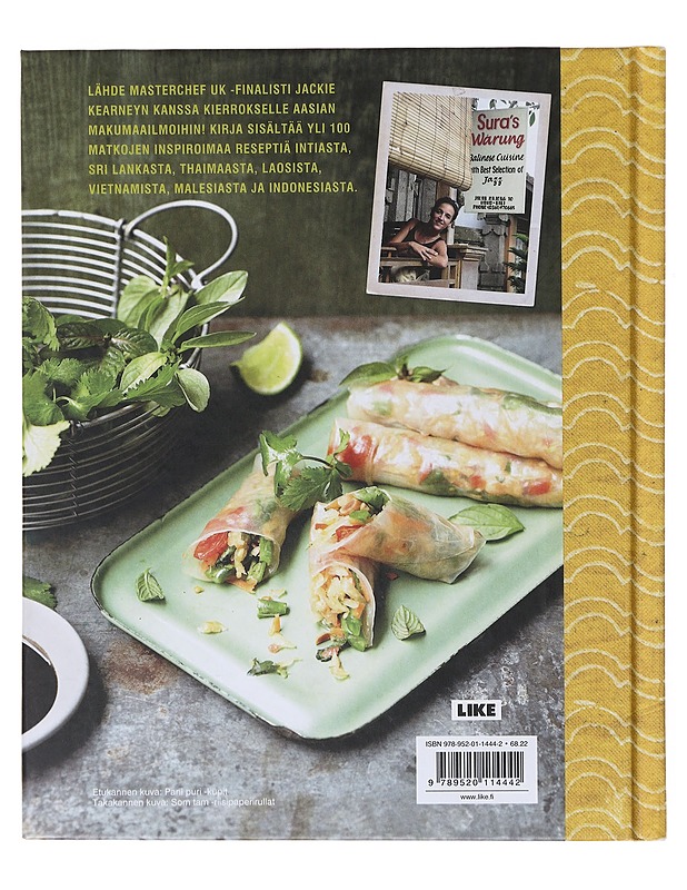 Vegaanin katuruokaa : ruokareissuja Intiasta Indonesiaan - Kearney, Jackie - Ruokakirjat - 10105643423 - 1