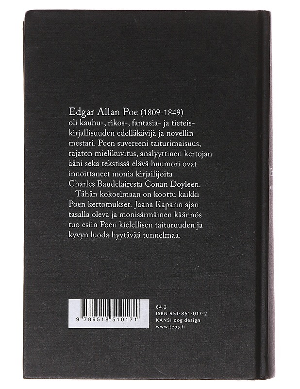 Kootut kertomukset - Poe, Ed40gar Allan - Romaanit ja novellit - 10105643425 - 1