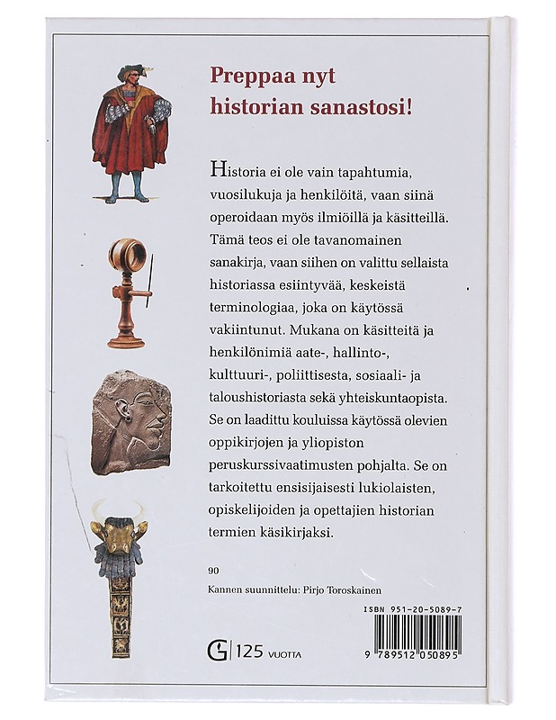 Historian sanakirja - Anssi Halmesvirta - Historiakirjat - 10105643428 - 1