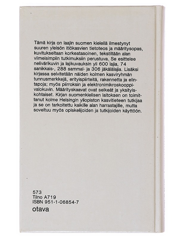 Sanikkaiset, sammalet, jäkälät - Jahns, Hans Martin - Tietokirjat ja oppaat - 10105643430 - 1