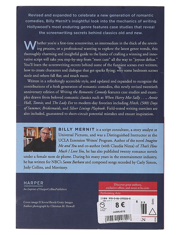 Writing The Romantic Comedy - Billy Mernit - Tietokirjat ja oppaat - 10105643528 - 1