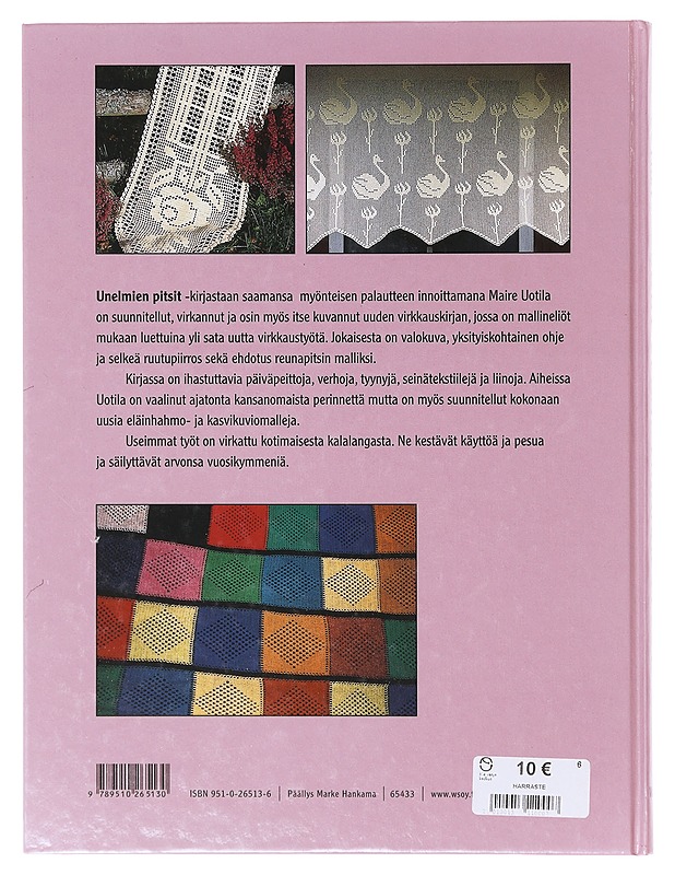 Uudet upeat virkkaustyöt - Uotila, Maire - Käsityökirjat - 10105643533 - 1