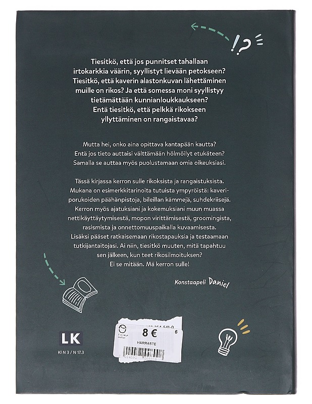 Konstaapeli Daniel tässä, moro! - Kalejaiye, Daniel - Nuorten kirjat - 10105643558 - 1