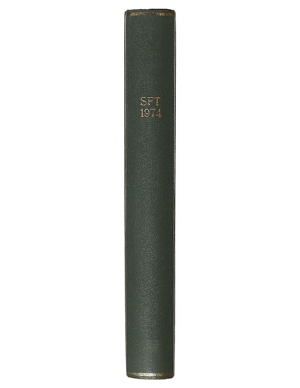 Svensk filatelistisk tidskrift 1974 - Sveriges filatelist-förbund - Tietokirjat - 10105643568 - 1