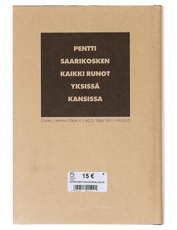 Runot - Saarikoski, Pentti - Runot ja näytelmät - 10105643578 - 1