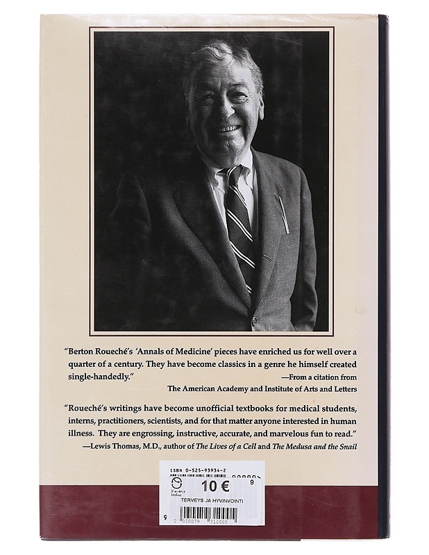 The Man who grew two breasts and other true tales of medical detection - Berton Roueché  - Tietokirjat ja oppaat - 10105643587 - 1
