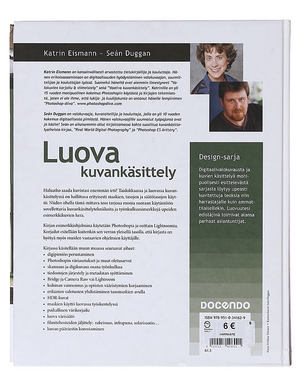 Luova kuvankäsittely - Eismann, Katrin - Tietokirjat ja oppaat - 10105643588 - 1