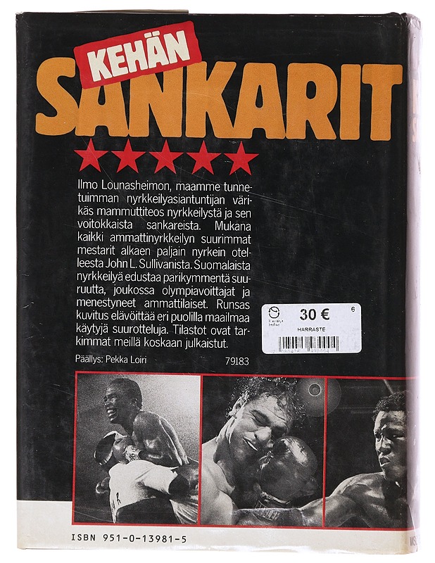 Kehän sankarit - Ilmo Lounasheimo - Elämäkerrat ja muistelmat - 10105643598 - 1