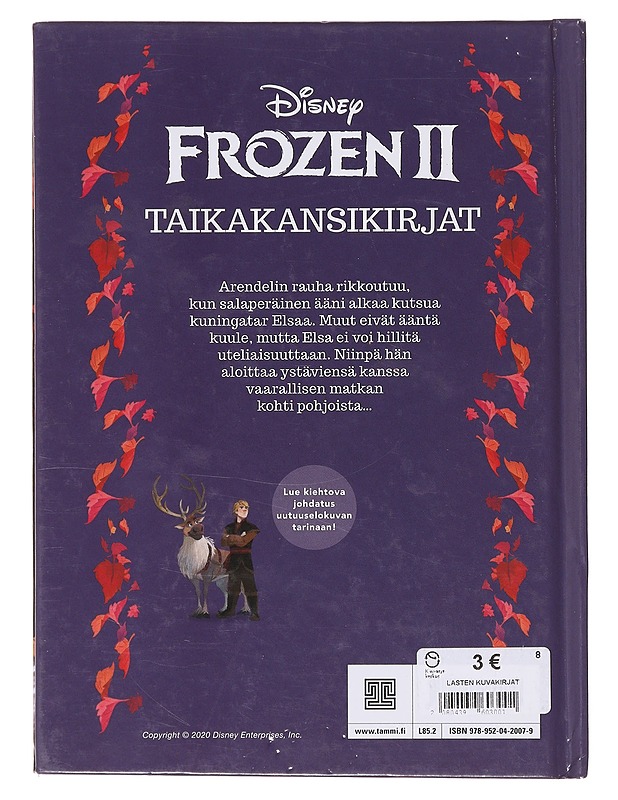 Frozen II - Rapelo, Jenni - Lastenkirjat - 10105643610 - 1