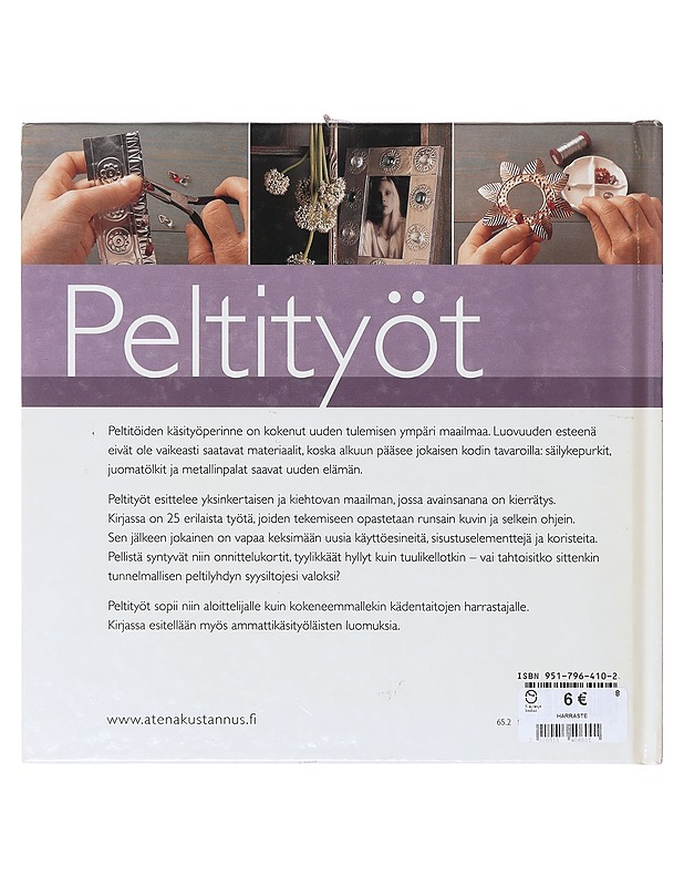 Peltityöt - Elliot, Marion - Tietokirjat ja oppaat - 10105643615 - 1