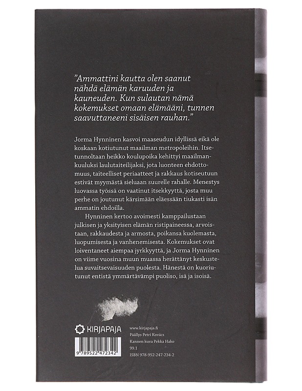 Jorma Hynninen : sielun maisemia - Pekka Hako - Elämäkerrat ja muistelmat - 10105643621 - 1