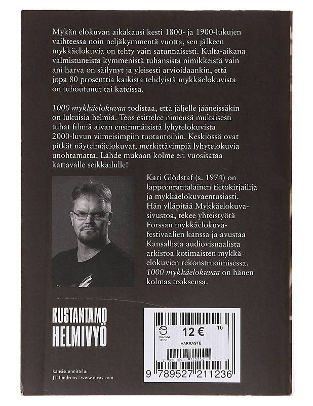 1000 mykkäelokuvaa - Kari Glödstaf - Historiakirjat - 10105643630 - 1