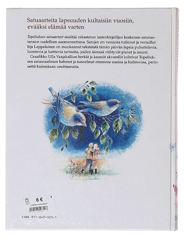 Topeliuksen satuaarteet - Topelius, Zacharias - Lastenkirjat - 10105643667 - 1