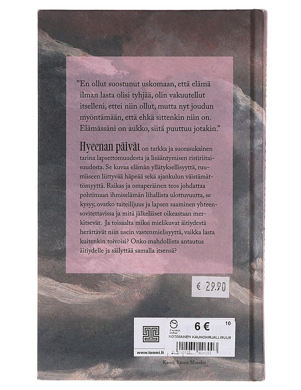 Hyeenan päivät - Saara Turunen - Romaanit ja novellit - 10105643695 - 1