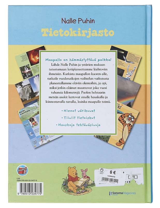 Nalle Puhin tietokirjasto ; Maapallo - Feldman, Thea - Lastenkirjat - 10105643738 - 1