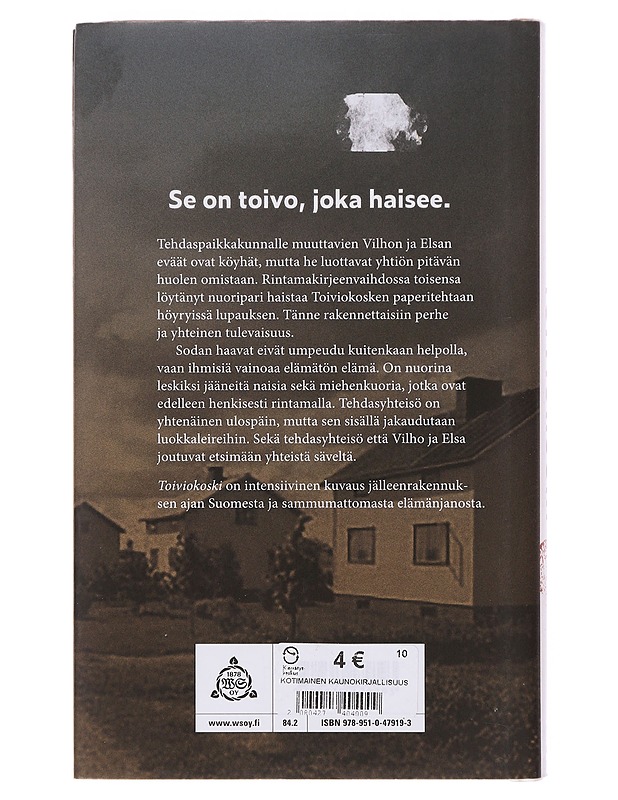 Toiviokoski - Mooses Mentula - Romaanit ja novellit - 10105643845 - 1