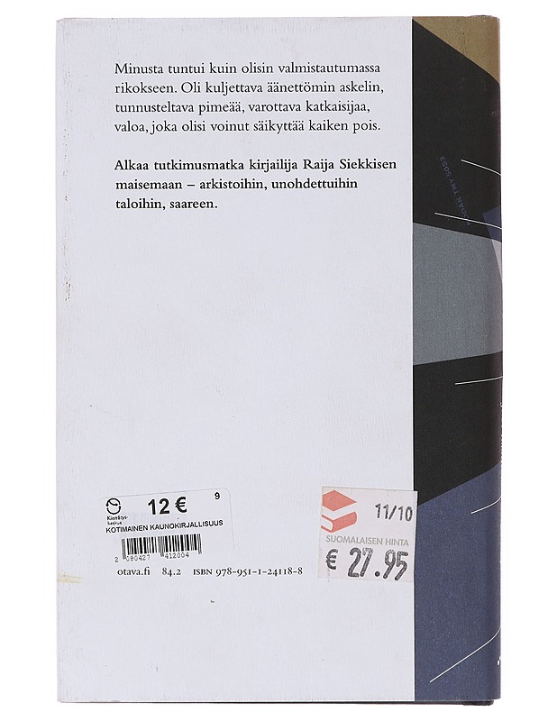 Katoamispiste - Joel Haahtela - Elämäkerrat ja muistelmat - 10105643871 - 1