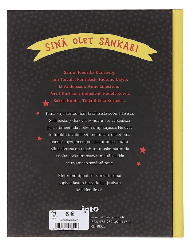 Sankaritarinoita (kaikille) - Taru Anttonen - Lastenkirjat - 10105643887 - 1